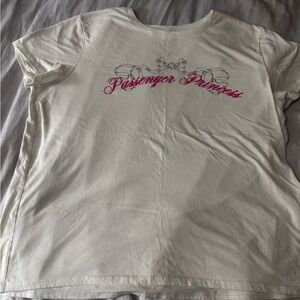 Wound Up White Graphic Tee